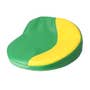 179179 | Tie-on Pan Seat Cover | Yellow and Green | 179179 | Tie-on Pan Seat Cover | Yellow and Green |