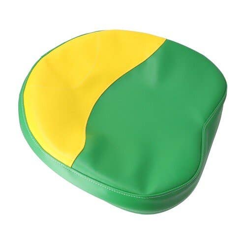 179179 | Tie-on Pan Seat Cover  | Yellow and Green |