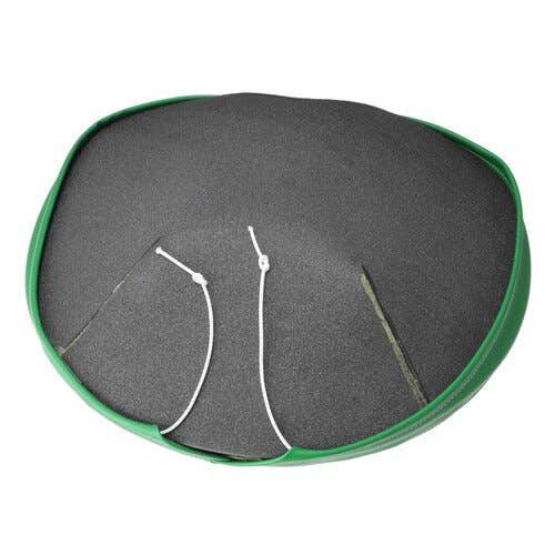 179179 | Tie-on Pan Seat Cover  | Yellow and Green |