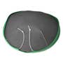 179179 | Tie-on Pan Seat Cover | Yellow and Green | 179179 | Tie-on Pan Seat Cover | Yellow and Green |