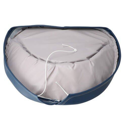 179048 | Tie-On Seat Cover with Ford Logo | Blue and White | Ford NAA 2N 8N 9N 600 800 900 |