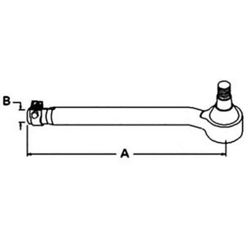 Tie Rod End fits Ford TW5 TW15 8530 8630 83959472 fits ZF ZP0501205461
