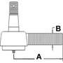 114991 | Tie Rod End | John Deere 6620 7720 8820 | | AH101185 114991 | Tie Rod End | John Deere 6620 7720 8820 | | AH101185