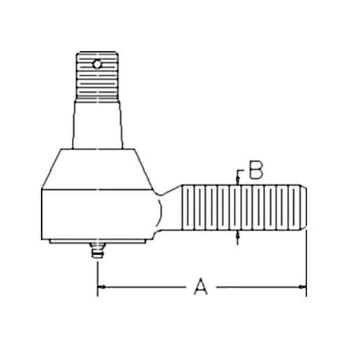 123259 | Tie Rod End | Ball Joint | Drag Link | Kubota M4950 M5950 M6950 M7950 |  | 35820-62930