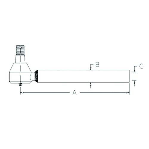 123271 | Tie Rod End - Power Steering Cylinder | Ball Joint | Drag Link | Kubota M6-101 M6-111 M6H-101 M6L-111 M6L-111 M6S-111 M6S-111 M6S-111 M6S-111 M6S-111 M6S-111 M95 M95 M95X M96S M96S M96S M100GX M100X M105 M105 M108 M108 M108 |  | 3A161-62920