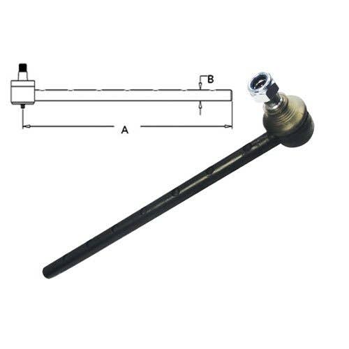 105114 | Tie Rod - Right Hand/Left Hand | Ball Joint | Drag Link | Massey Ferguson 165 168 175 178 185 255 265 270 275 275 282 283 283 290 290 565 590 675 690 690 |  | 881736M92 | 881736M1 | 898050M91
