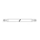 168362 | Tie Rod Tube - Mechanical Front Wheel Drive | John Deere 7200 7210 7400 7410 7510 7600 7610 7700 7710 7800 7810 | | R131288