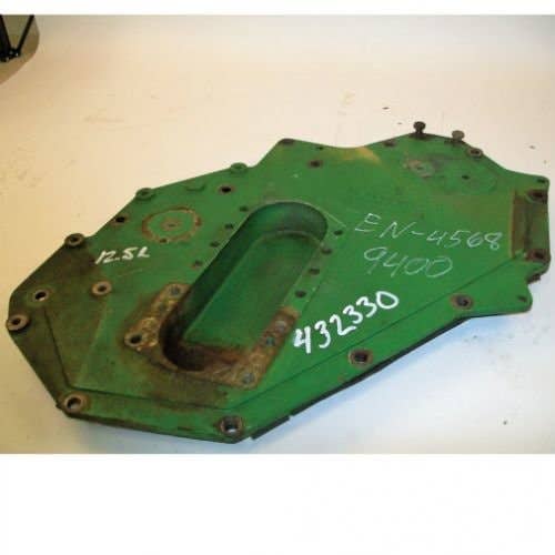 Used Timing Gear Cover fits John Deere 9100 9200 9300 9400 6650 6750 6850 6950 744H 744J 824J 6105 6125 9300 744H 744J 824J R129809 Used Timing Gear Cover fits John Deere 9100 9200 9300 9400 6650 6750 6850 6950 744H 744J 824J 6105 6125 9300 744H 744J 824J R129809