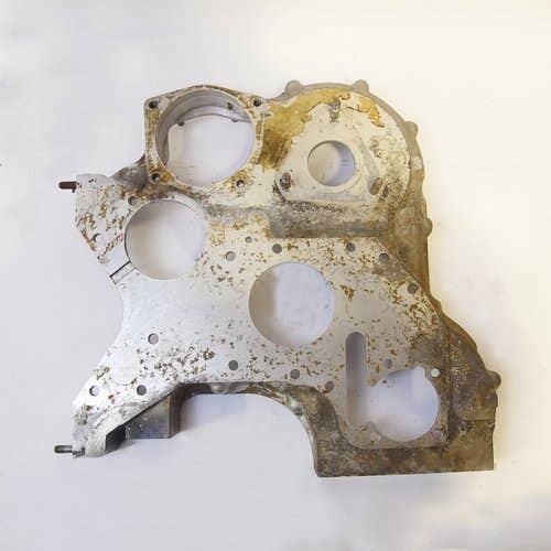 Used Timing Gear Cover fits New Holland L779 L781 L783 L785 505438 fits Perkins 4.203.2 37161721 37161560/9