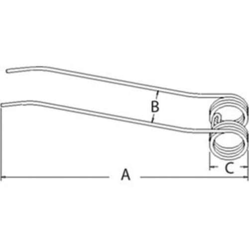 152694 | Tine - Right Hand | Teeth | New Holland 254 255 |  | 539281