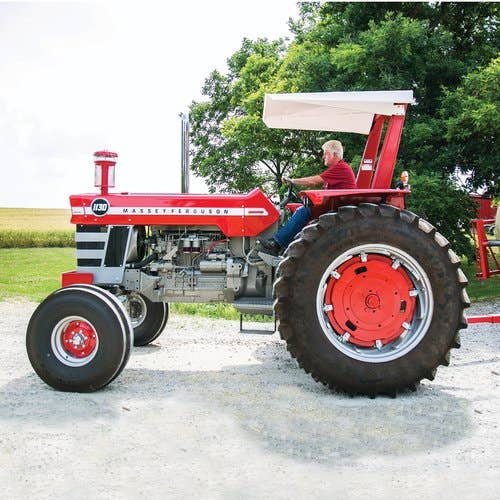 167669 | Tractor Canopy and Support Frame - Metal | Massey Ferguson 1080 1100 1130 1150 |