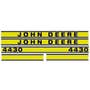 164907 | Tractor Decal Set | Hood | John Deere 4430 | Yellow | John Deere 4430 | | JD419 164907 | Tractor Decal Set | Hood | John Deere 4430 | Yellow | John Deere 4430 | | JD419