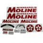 102791 | Tractor Decal Set | Minneapolis Moline 4 Star | Red | Mylar | Minneapolis Moline 4 Star | 102791 | Tractor Decal Set | Minneapolis Moline 4 Star | Red | Mylar | Minneapolis Moline 4 Star |