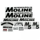 102790 | Tractor Decal Set | Minneapolis Moline M5 | Black | Mylar | Minneapolis Moline M5 |
