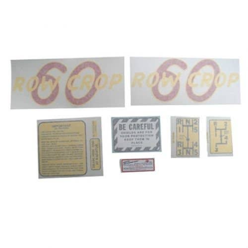 102799 | Tractor Decal Set | Oliver 60 Row Crop | Vinyl | Oliver 60 |