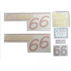 102811 | Tractor Decal Set | Oliver 66 Standard | Red | Vinyl | Oliver 66 |