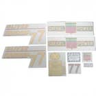 102820 | Tractor Decal Set | Oliver 77 Standard Diesel | Yellow | Vinyl | Oliver 77 |