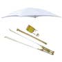 161185 | Tractor Umbrella Assy for ROPS Mounts | 54" 10 oz. Duck Canvas - White | 161185 | Tractor Umbrella Assy for ROPS Mounts | 54" 10 oz. Duck Canvas - White |