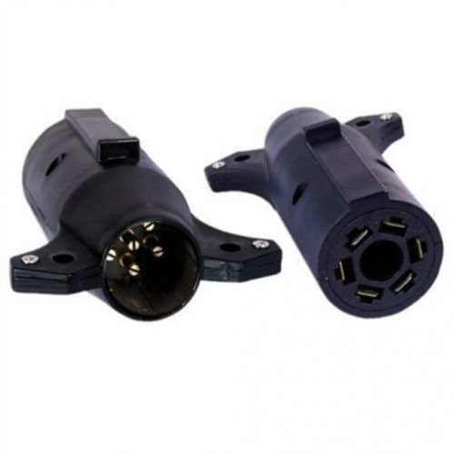 157089 | Trailer Adapter | 7-Way RV To 6-Way Round |