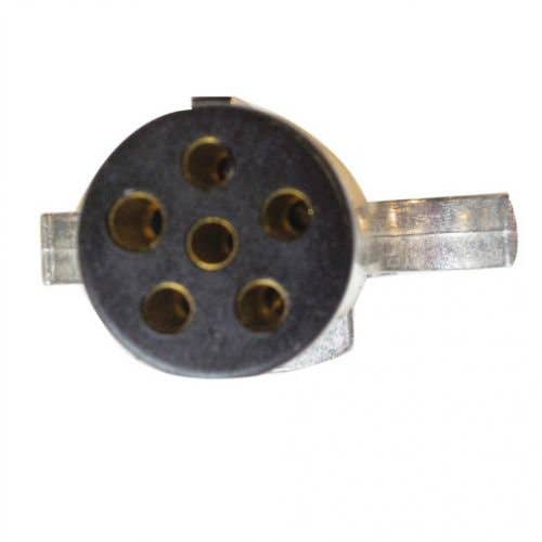 157074 | Trailer Connector | 6-Pole Round | Trailer End |