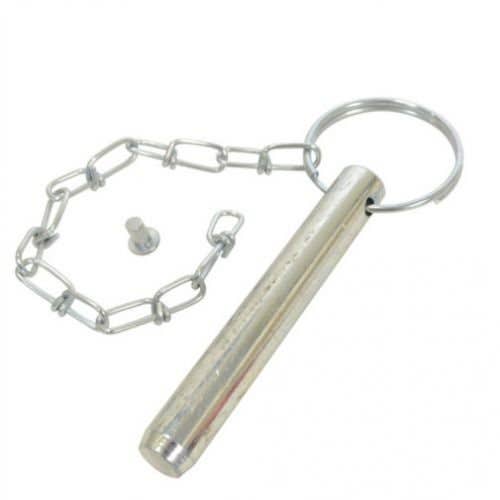 Trailer Jack Collar Mount Jack Pin with Chain 9/16 Trailer Jack Collar Mount Jack Pin with Chain 9/16