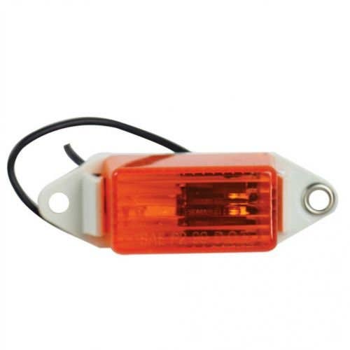 157167 | Trailer Marker and Clearance Light w/Mounting Base | Amber | 3-1/4" x 1" |