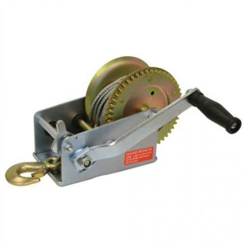 Trailer Side Wind Winch with 10' Cable - 2,500 lb. fits Trailer & Towing Trailer Winches Trailer Side Wind Winch with 10' Cable - 2,500 lb. fits Trailer & Towing Trailer Winches
