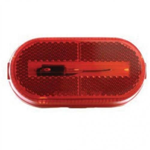 Trailer Single Bulb Red Marker and Clearance Light 4-1/8