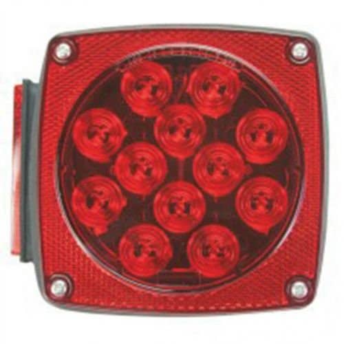 157106 | Trailer Tail Light | LED  | Left-Side | Red w/Stop and Turn indicator | 4-1/2" Square |