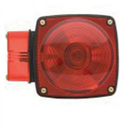 157124 | Trailer Tail Light | Left-Side | Red w/Stop and Turn indicator | 4-1/2" Square |