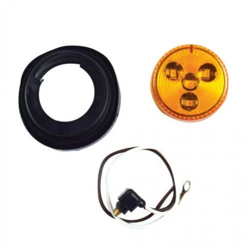 157154 | Trailer Tail Light Marker Kit | Amber LED | Grommet/Plug | 2" Diameter |