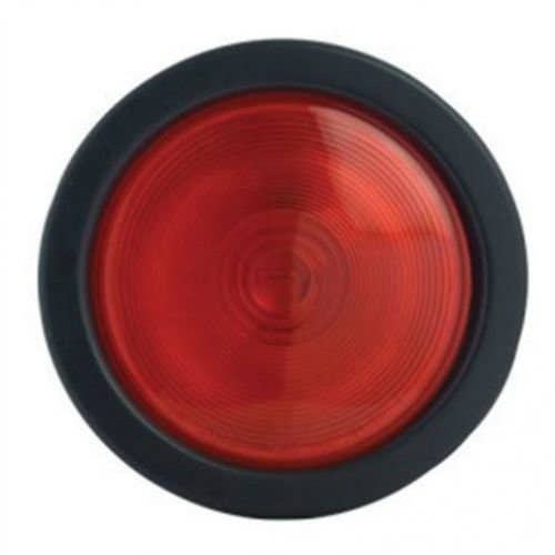 157119 | Trailer Tail Light | Red w/Turn and Brake Indicator | Grommet | 4" Round |