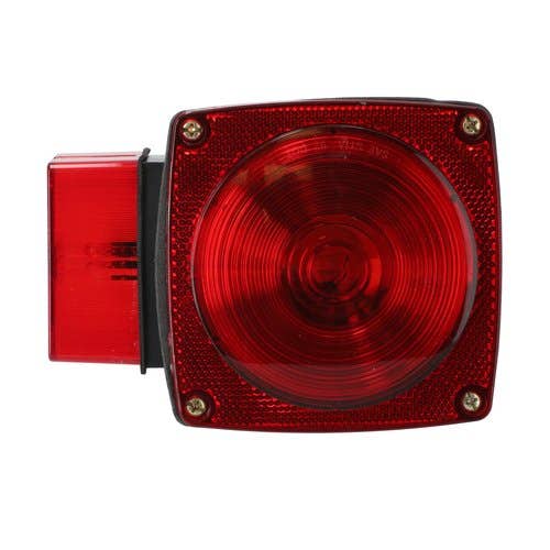 Trailer Tail Light Submersible Red w/Stop and Turn indicator 4-1/2
