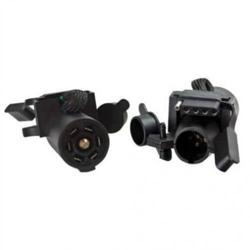 157070 | Trailer Vehicle Connector to 4-Way or 5-Way Flat or 6-Way Round Adapter |