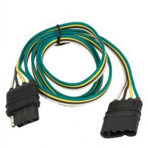 157138 | Trailer Wire Extension Loop w/Integrated Ground | 4-Pole Flat | 48" Length |