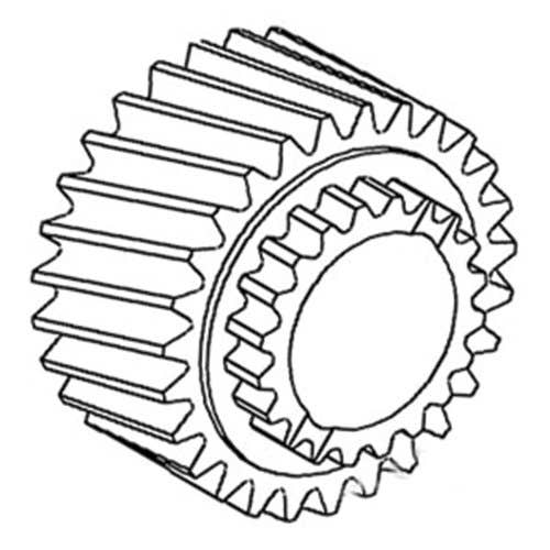 164809 | Transmission Countershaft Low Range Gear | John Deere 820 830 1020 1520 1530 2020 2020 2030 2040 2155 2240 2355 2355N 2440 2555 |  | T30065
