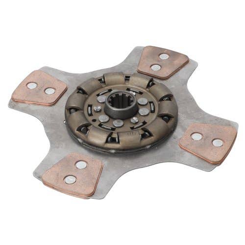 172620 | Transmission Disc | 11" | 4-Pad | Spring Loaded | International | Farmall | IH B275 B276 276 276 354 354 364 374 384 2300A 2350 2424 2424 2444 2444 3414 3414 3414 |  | 392076R92 | 3074827R91 | 3074827R91-RSS | 392076-R4B | 392076R91-R6B | 709639