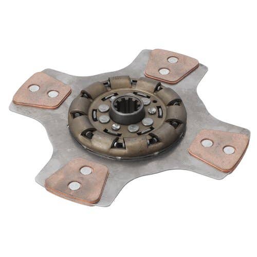 172620 | Transmission Disc | 11" | 4-Pad | Spring Loaded | International | Farmall | IH B275 B276 276 276 354 354 364 374 384 2300A 2350 2424 2424 2444 2444 3414 3414 3414 |  | 392076R92 | 3074827R91 | 3074827R91-RSS | 392076-R4B | 392076R91-R6B | 709639