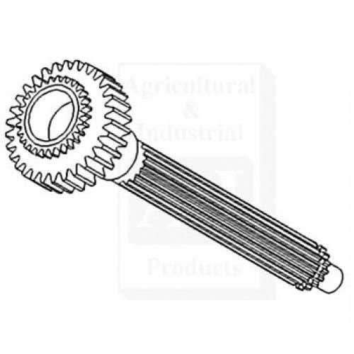 Transmission Main Shaft fits Ford Dexta 957E7061E