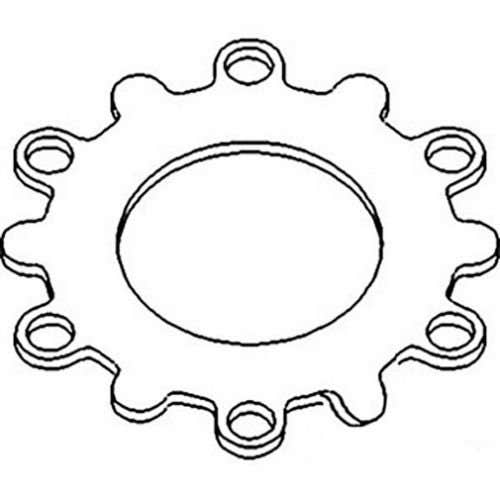 127114 | Transmission Plate | John Deere 6810 6910 7600 7610 7700 7710 7800 7810 |  | R95211
