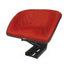 115872 | Universal Pan Seat | Deep Bucket | Vinyl | Red |