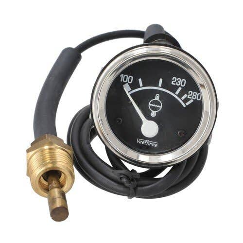 Universal Temperature Gauge - Black Face Universal Temperature Gauge - Black Face