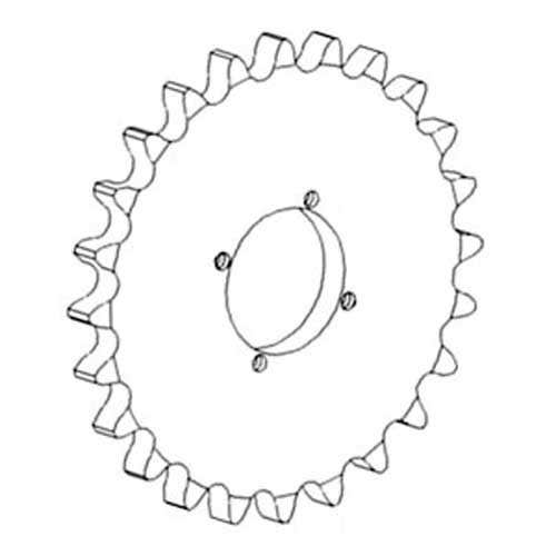 114981 | Unloading Auger Idler Sprocket with Bearing | John Deere CTS CTSII 615F 615R 618F 618R 620F 620R 622F 622R 625F 625R 630F 630R 635F 635R 9400 9410 9450 9500 9500 SH 9501 9510 9510 SH 9550 9550 SH 9560 9560 SH 9560 STS |  | AH106606 | AH206131