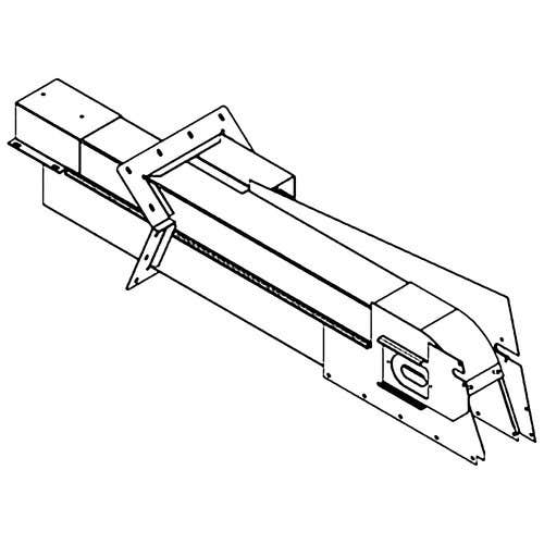 173415 | Upper Clean Grain Elevator Housing | John Deere CTS 9400 9500 9500 SH 9501 |  | AH142185 | AH141832 | AH134706 | AV103477