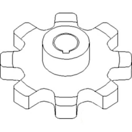 Upper Clean Grain / Return Grain Sprocket fits Massey Ferguson 8560 8570 8590 8780 9690 9790 fits White 8600 8800 9863040W1 W9863040 fits Challenger Upper Clean Grain / Return Grain Sprocket fits Massey Ferguson 8560 8570 8590 8780 9690 9790 fits White 8600 8800 9863040W1 W9863040 fits Challenger