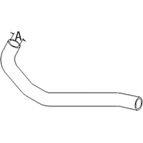 123563 | Upper Radiator Hose | Bobcat 543 543B 553 |  | 6563828
