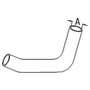 150860 | Upper Radiator Hose | John Deere 6200 6300 6400 6500 6500 | | L100593 150860 | Upper Radiator Hose | John Deere 6200 6300 6400 6500 6500 | | L100593