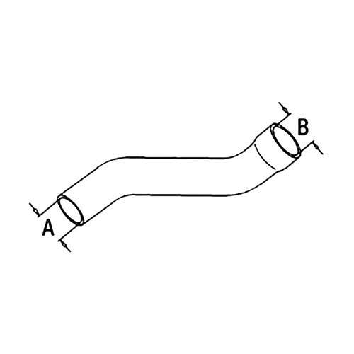 150802 | Upper Radiator Hose | John Deere 1550 1550 1750 1850 1850 1950 2155 2355 |  | L58801
