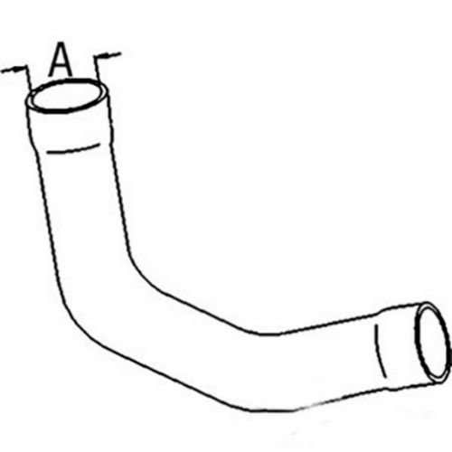 Upper Radiator Hose fits John Deere 7200 7400 R113176 Upper Radiator Hose fits John Deere 7200 7400 R113176