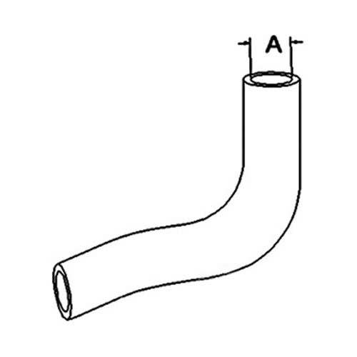 123239 | Upper Radiator Hose | Kubota M7950 M7970 |  | 1544172950